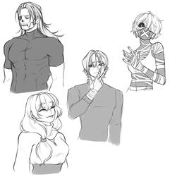 Sketch Additional Characters